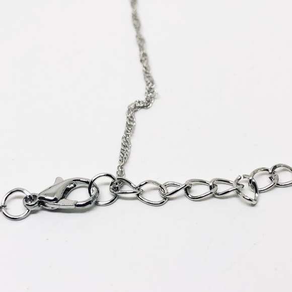 Silver Plated Mystic Topaz Ring And Necklace Set - Picture 2 of 12